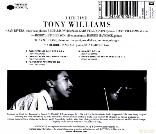 Tony Williams: 60th Life Time [CD]