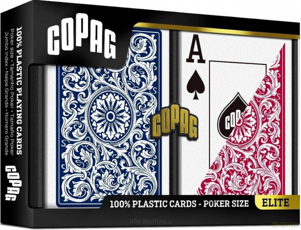 Karty do pokera Copag blue/red 2szt [KARTY]