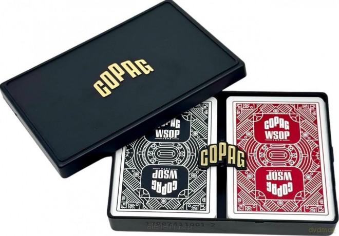 Karty do pokera Copag Wsop black/red 2szt [KARTY]