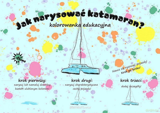 Kolorowanka Nauka rysowania pojazdów [KSIĄŻKA]