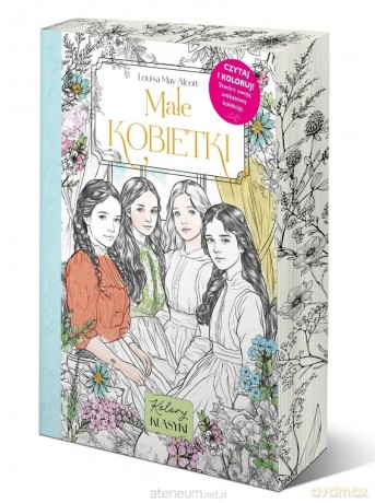 Kolory klasyki. Małe kobietki (barwione brzegi) - Louisa May Alcott [KSIĄŻKA]