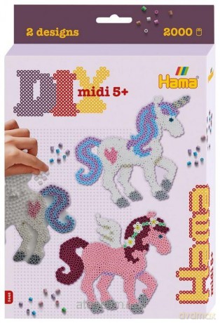 Koraliki Midi Fantasy Horses 2000el