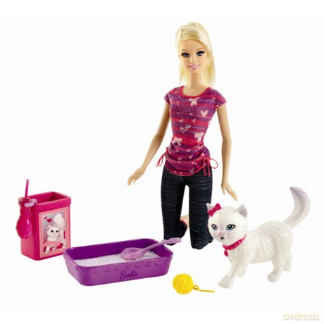 MATTEL Barbie Lalka Z Kotkiem [ZABAWKA]