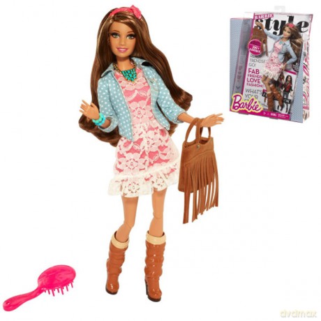 MATTEL Barbie Modna Lalka [ZABAWKA]