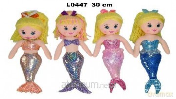Lalka Syrenka 30cm MIX