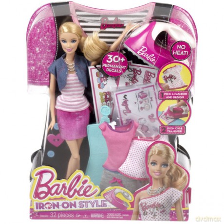 MATTEL Barbie Lalka Projektuje Koszulki [ZABAWKA]