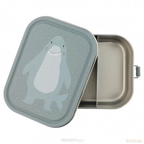 Lunch box stalowy duży Rekin