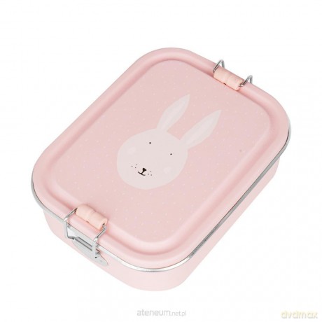 Lunch box stalowy mały Królik