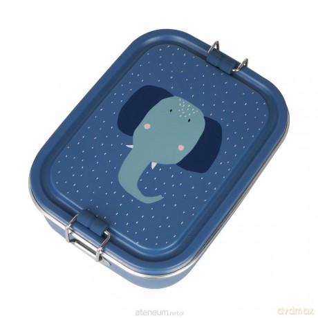 Lunch box stalowy mały Słoń