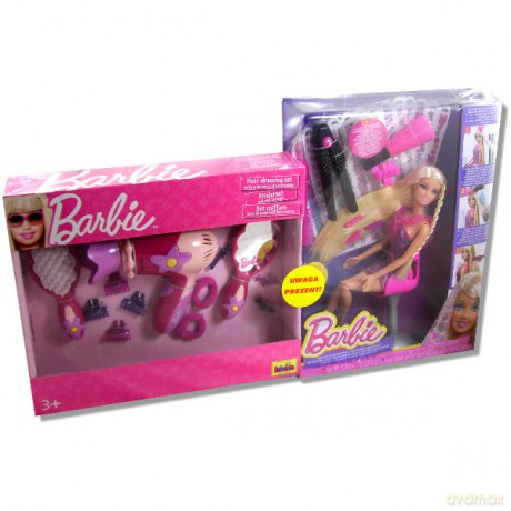 Barbie Zestaw Stylistyka Fryzur [ZABAWKA]