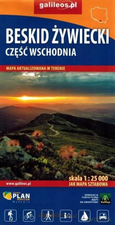 Mapa - Beskid Żywiecki cz. wszchodnia 1:25 000 [KSIĄŻKA]