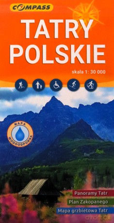 Mapa - Tatry Polskie 1:30 000 [KSIĄŻKA]