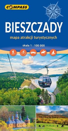 Mapa atrakcji tur. - Bieszczady 1:100 000 [KSIĄŻKA]