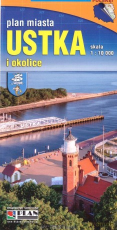 Mapa i plan miasta - Ustka, Rowy i okolice [KSIĄŻKA]