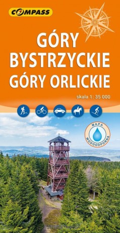 Mapa tur. - Góry Bystrzyckie, Góry Orlickie lam. [KSIĄŻKA]