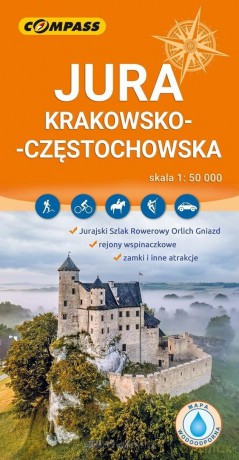 Mapa tur. - Jura Krakowsko-Częstochowska lam. [KSIĄŻKA]