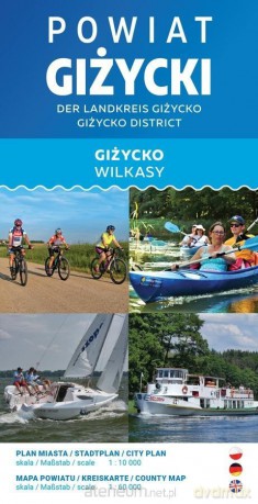 Mapa turystyczna - Giżycko/Powiat Giżycki [KSIĄŻKA]