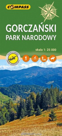 Mapa turystyczna - Gorczański Park Narodowy [KSIĄŻKA]
