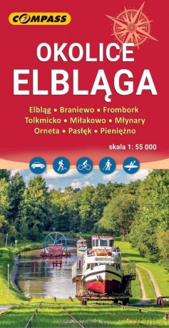Mapa turystyczna - Okolice Elbląga [KSIĄŻKA]