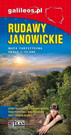 Mapa turystyczna - Rudawy Janowickie 1:25 000 [KSIĄŻKA]