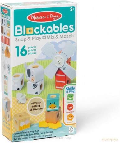Mellisa&Doug: Blockables - Na farmie