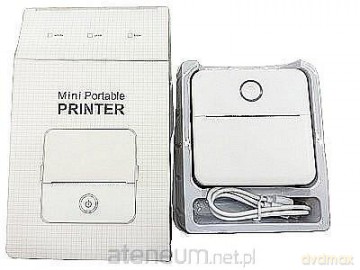 Mini drukarka przenośna USB