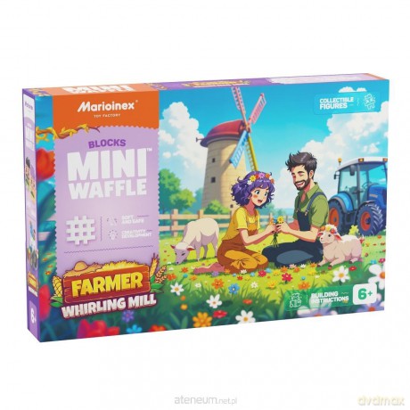 Mini Waffle 109el Farmer Zakręcony młyn [KLOCKI]