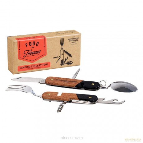 Multitool dwuczęściowy Camping Cuttlery 6w1