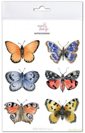 Naprasowanki Motyle