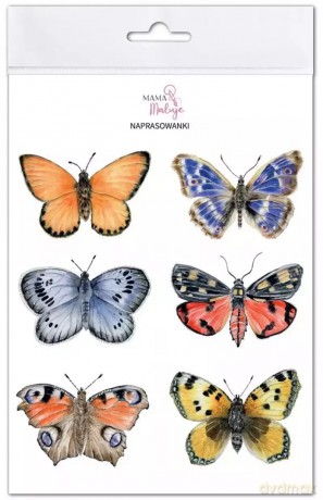 Naprasowanki Motyle