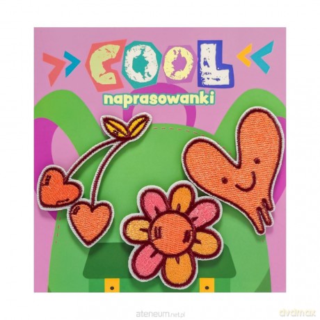 Naszywki/ naprasowanki na plecak cool. Serce