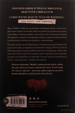 Nie ma już odwrotu - Julita Rejnów [KSIĄŻKA]