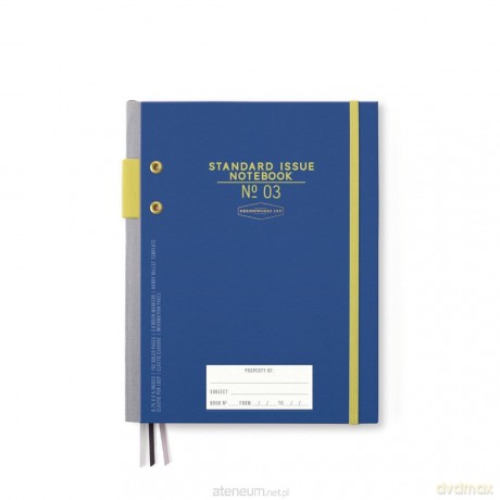 Notatnik Standard Issue Cobalt&Citron