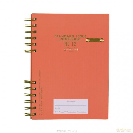 Notatnik Standard Issue No.12 Army Green + Chili
