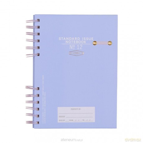 Notatnik Standard Issue No.12 Lavender+Periwinkle