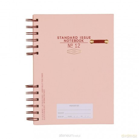 Notatnik Standard Issue No.12 Rosewood + Blush