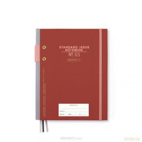 Notatnik Standard Issue Rosewood&Blush