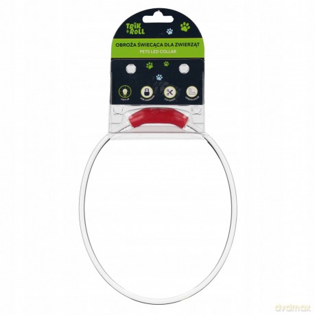 Obroża świecąca LED USD 55cm