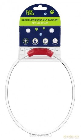 Obroża świecąca LED USD 70cm