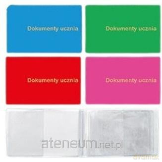 Okładka na dokumenty ucznia mała PVC mix