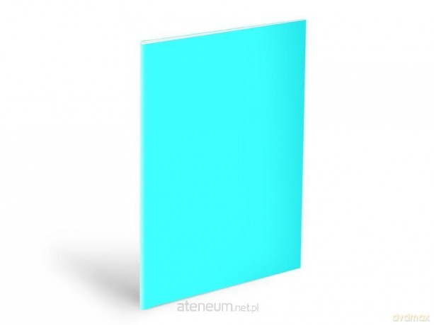 Okładka na zeszyt A4 neon blue 180mic (10szt)
