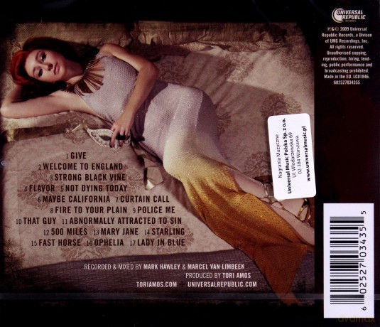 Tori Amos: Abnormally Attracted To Sin [CD]