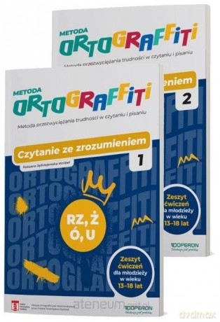 Ortograffiti Czytanie ze zrozumieniem 13-18 lat - Roksana Jędrzejewska-Wróbel [KSIĄŻKA]