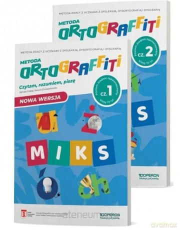Ortograffiti Miks średniozaawan. cz.1-2 kl 4-6 - Renata Czabaj, Danuta Chwastniewska [KSIĄŻKA]