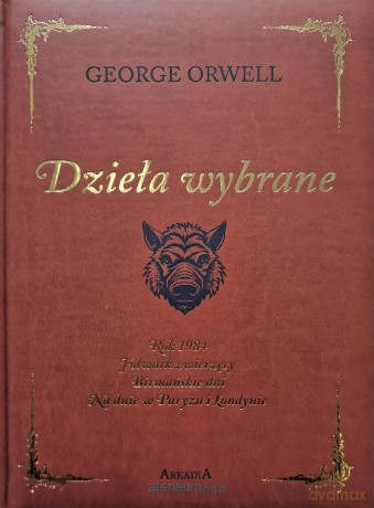 Orwell. Dzieła wybrane w.kolekcjonerskie - Tadeusz Dołęga-Mostowicz [KSIĄŻKA]