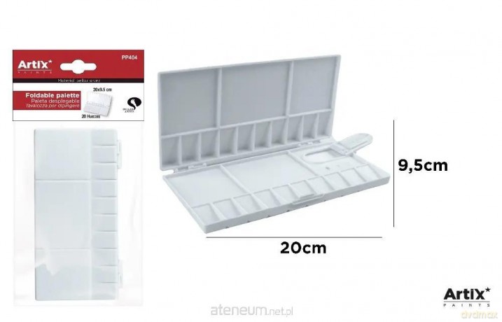 Paleta malarska składana 20x9.5cm