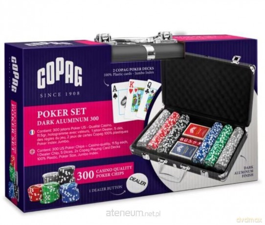 Poker Copag Set 300 żetonów [KARTY]