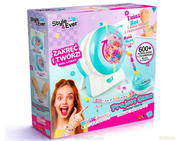 Projekt Glam. Zakręcony kreator bransoletek