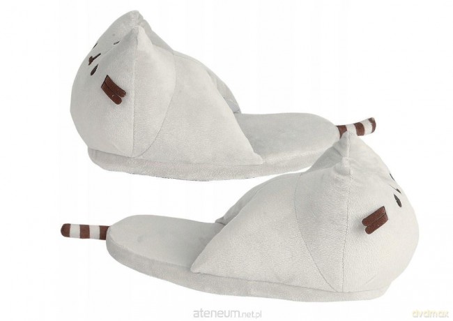 Pusheen Kapcie pluszowe odkryta pięta