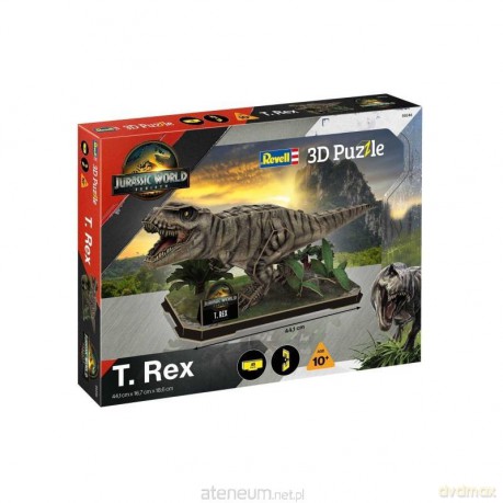 Puzzle 3D Jurassic World Rebirth - T-Rex [PUZZLE]